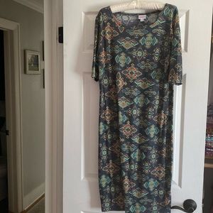 XL LulaRoe Julia Dress